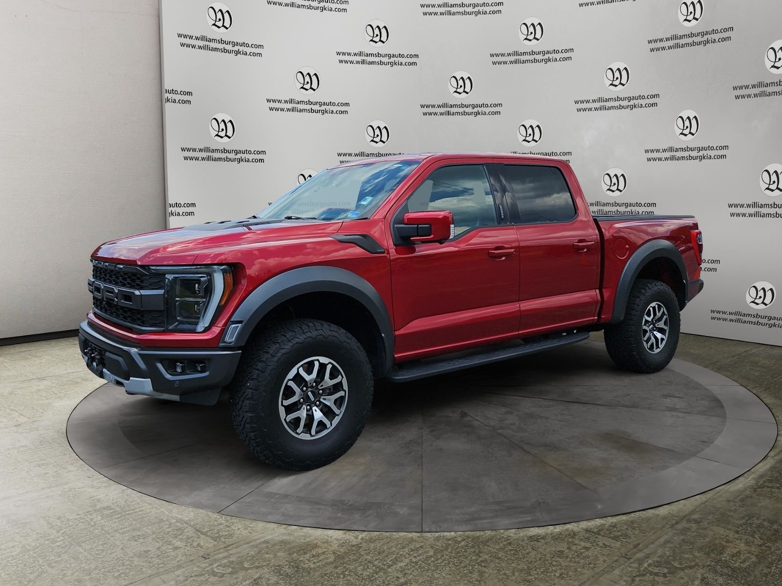 Used 2021 Red Ford Raptor image 1