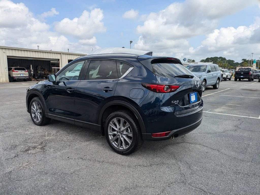 Used 2021 Blue Mazda Grand Touring image 6