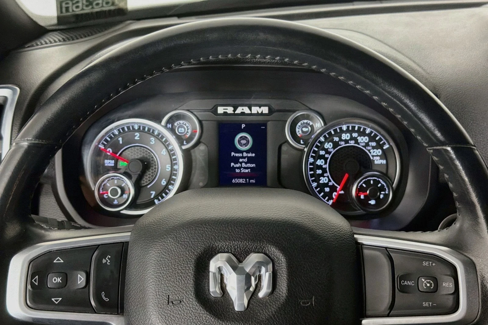 Used 2023 Bright White Clearcoat Ram Big Horn image 21