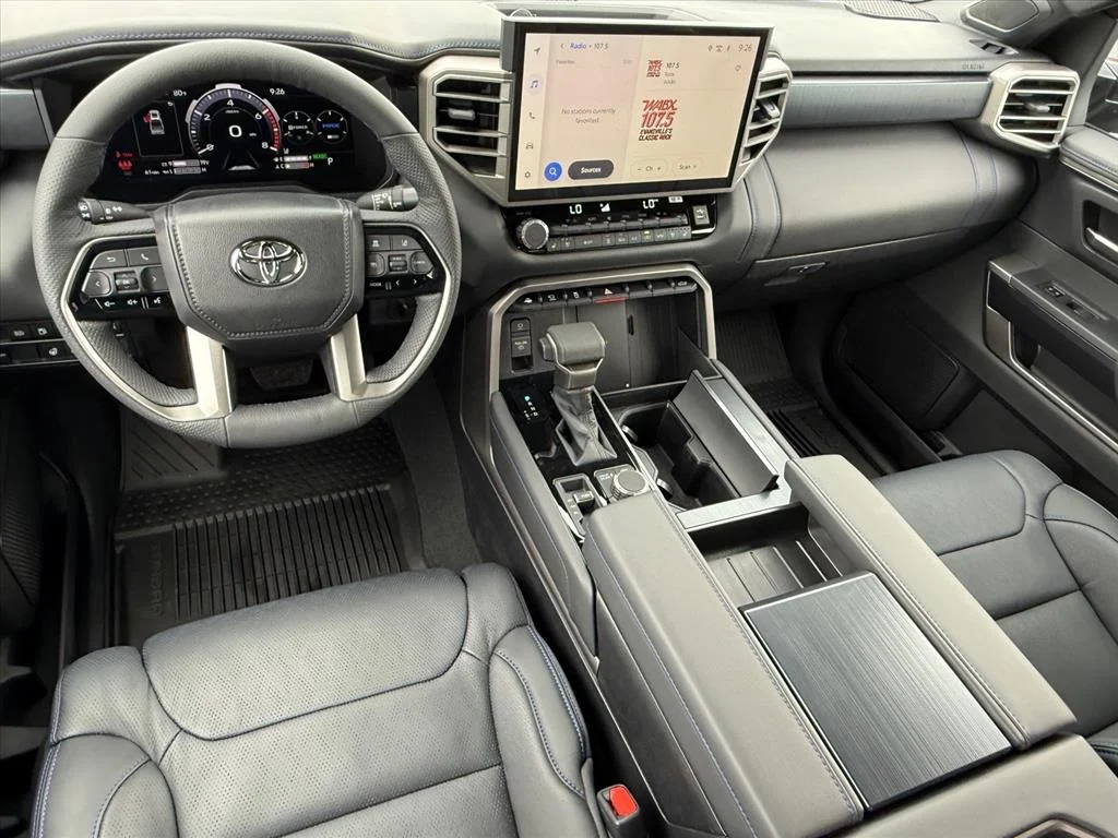 New 2026 Midnight Black Metallic Toyota Tundra Platinum image 7