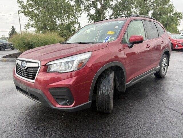 Used 2019 Crimson Red Pearl Subaru Premium image 6