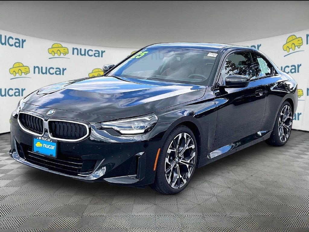 Used 2025 Black Sapphire Metallic BMW 230i image 3