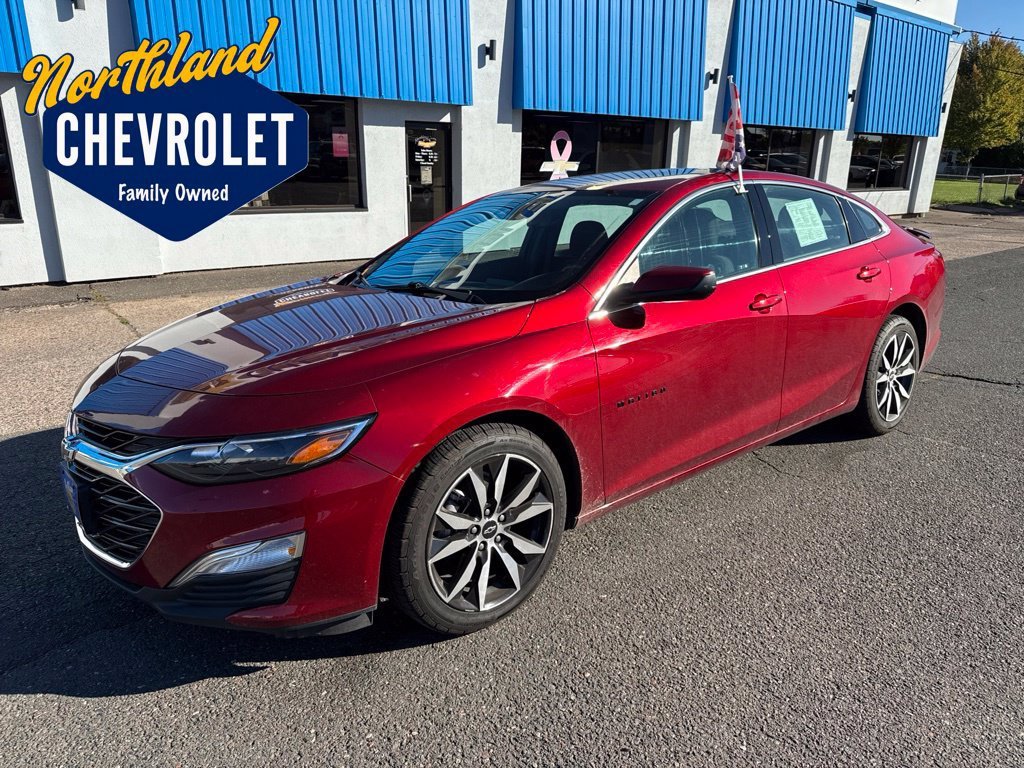 Used 2024 Radiant Red Tintcoat Chevrolet RS image 1