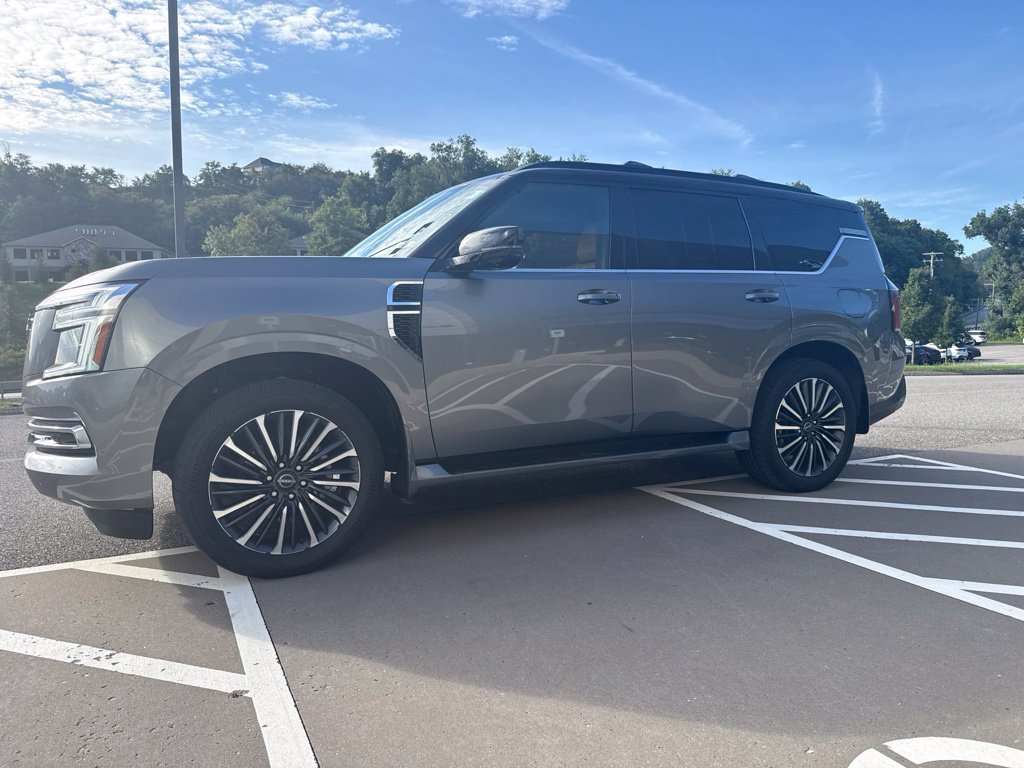 Used 2025 Gun Metallic Nissan Platinum Reserve image 1