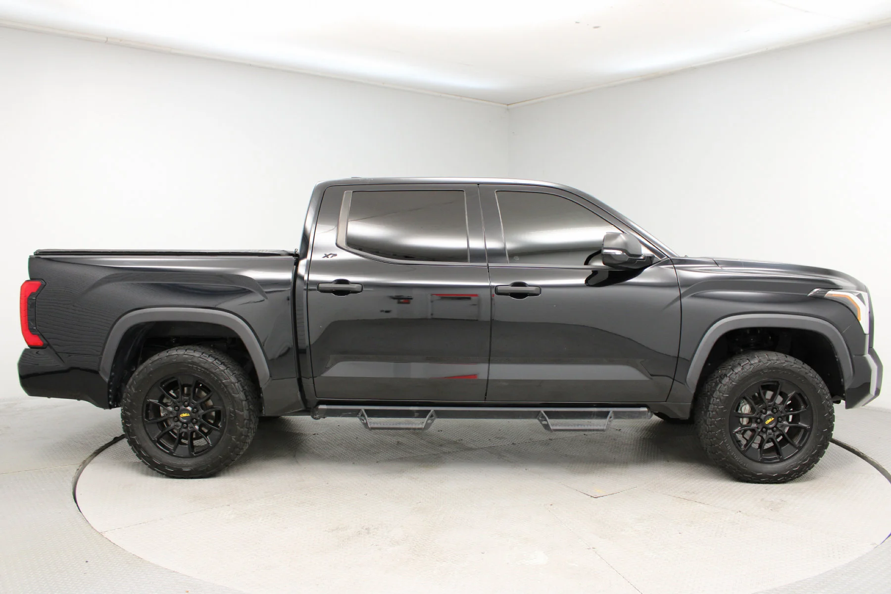 Used 2022 Midnight Black Metallic Toyota SR5 CrewMax 5.5