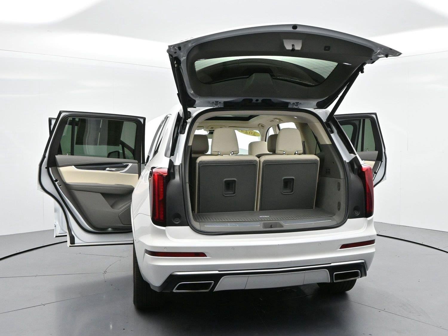 Used 2024 Crystal White Tricoat Cadillac Premium Luxury image 48