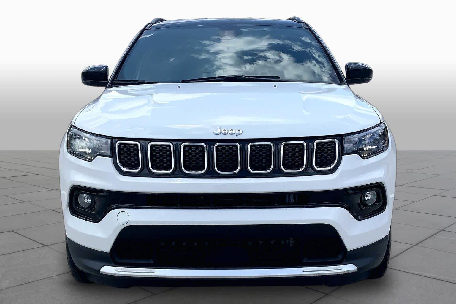 Used 2024 Bright White Clearcoat Jeep Limited image 4