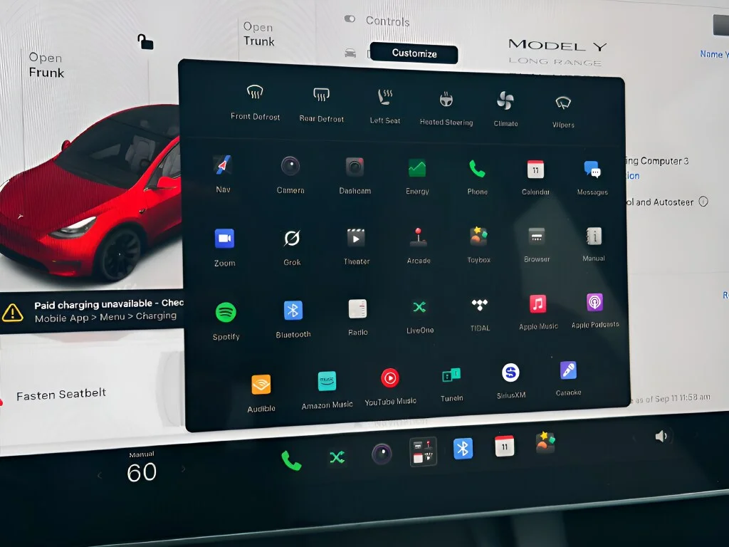 Used 2023 Red Multi-Coat Tesla Long Range image 9