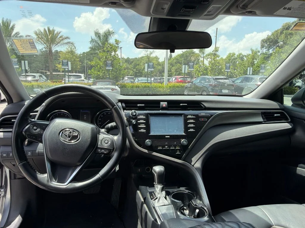 Used 2020 Celestial Silver Metallic Toyota SE image 20