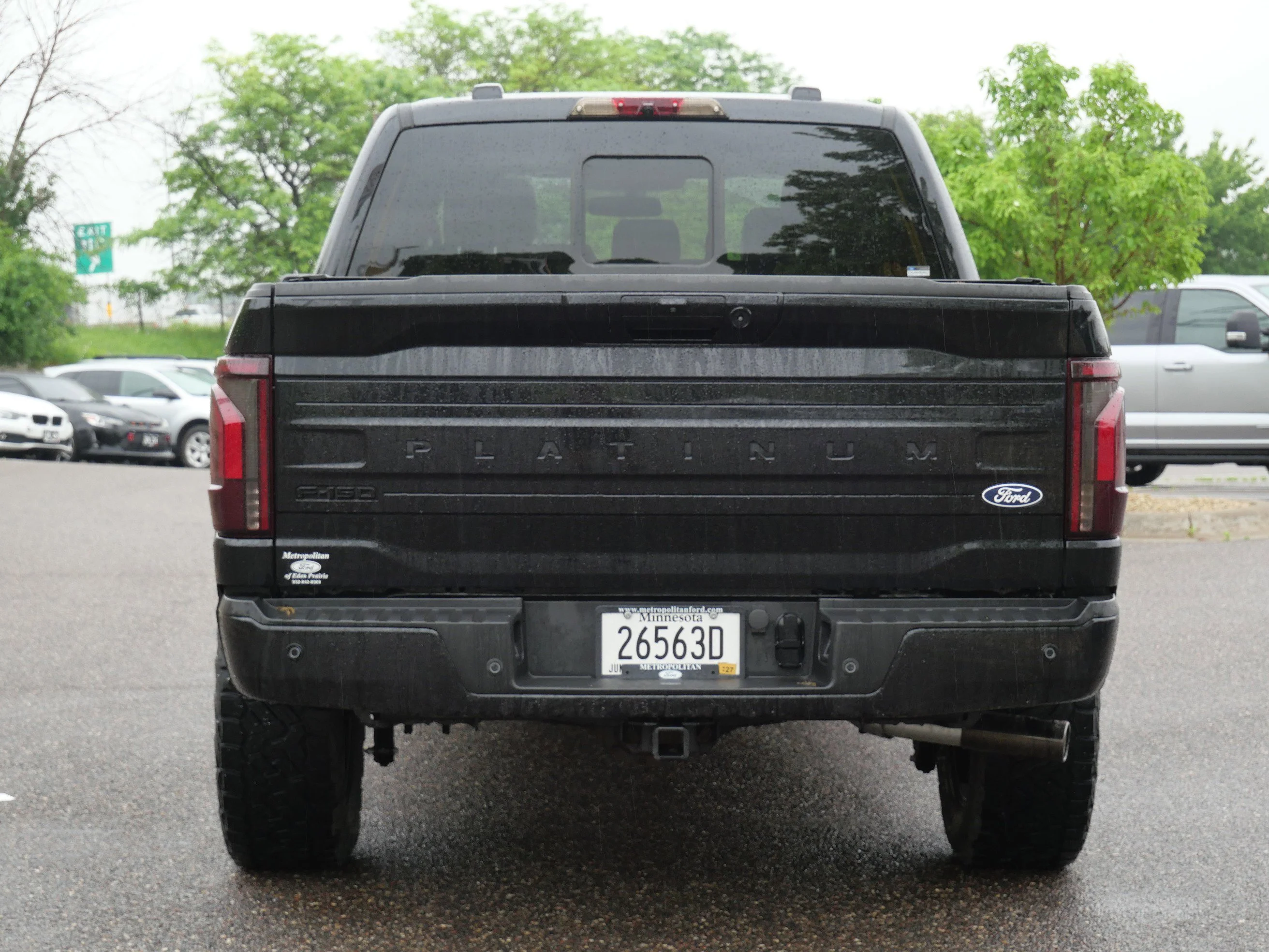 New 2026 Agate Black Metallic Ford Platinum® image 5