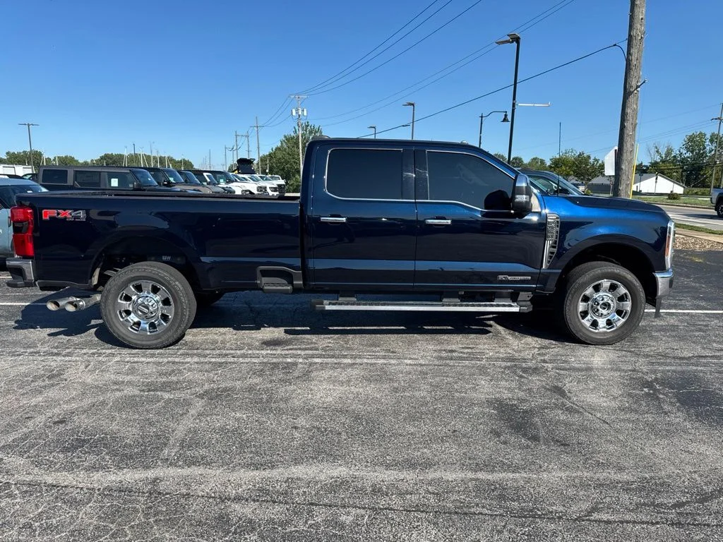Used 2024 Blue Metallic Ford Lariat image 2