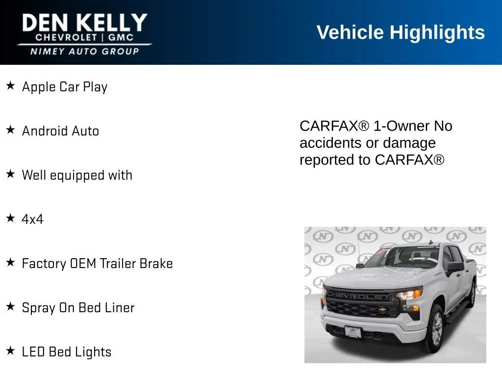Used 2024 Summit White Chevrolet Custom image 10