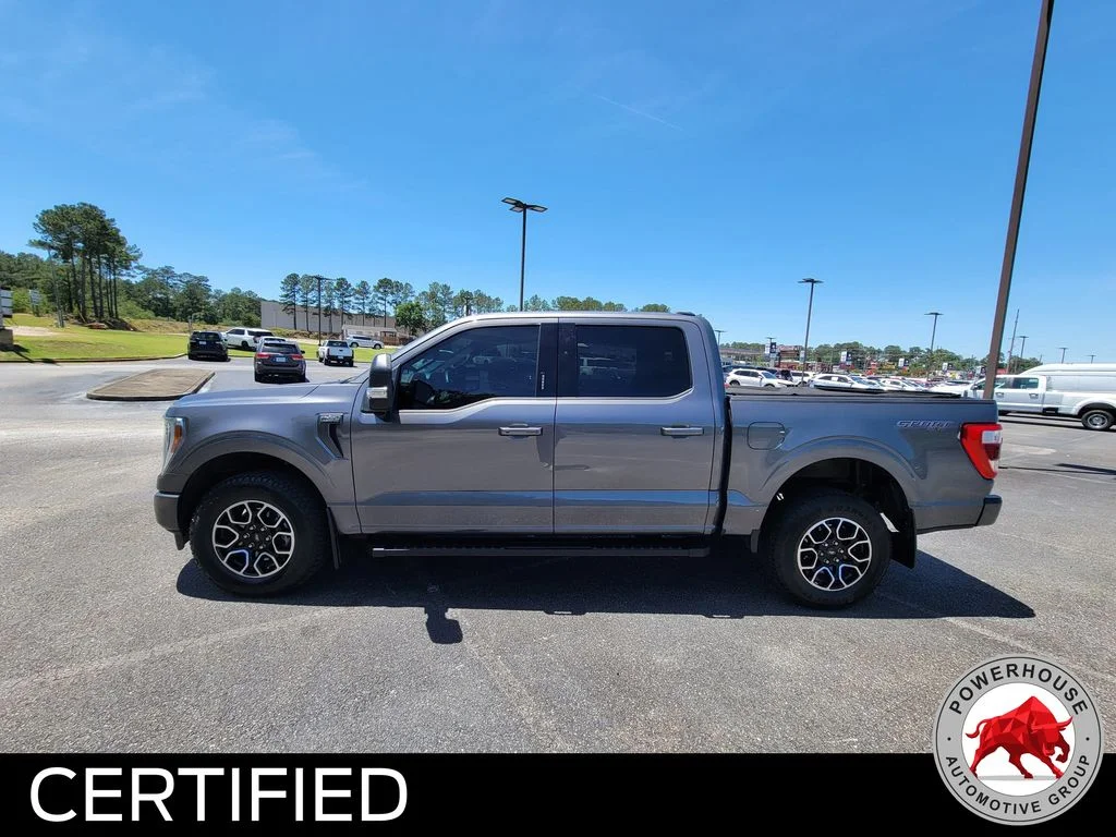 Used 2022 Gray Ford Lariat image 2