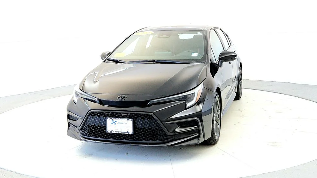 Certified Used 2024 Black Toyota SE image 2