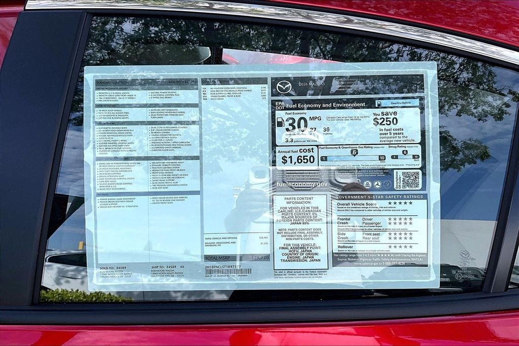 New 2026 Soul Red Crystal Metallic Mazda 2.5 S Preferred image 12