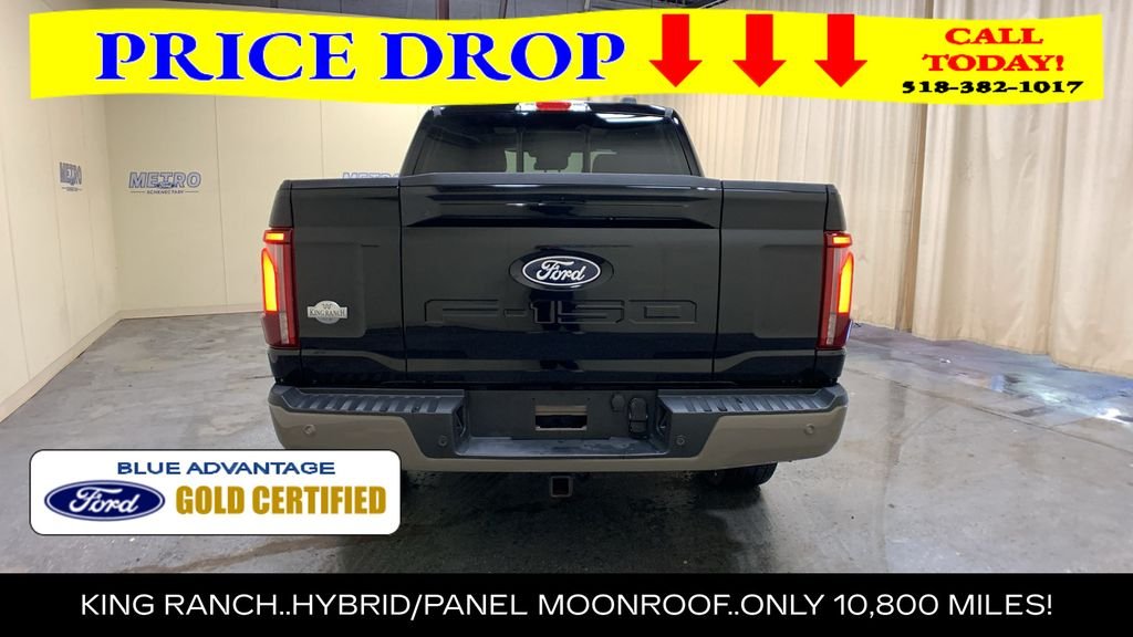 Certified Used 2025 Black Metallic Ford King Ranch image 4