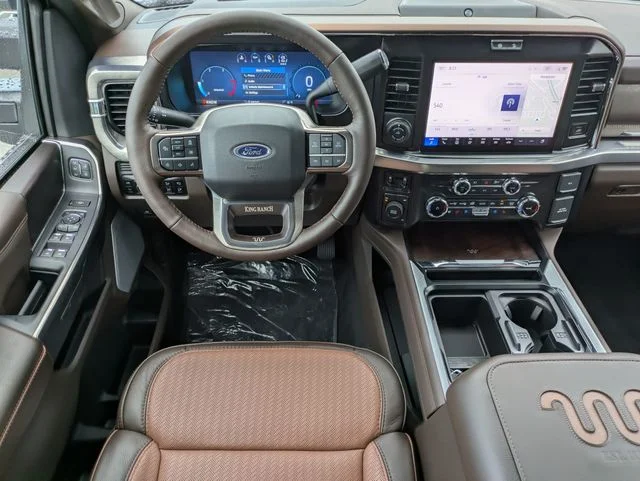 New 2026 Glacier Gray Metallic Tri-Coat Ford F-350® King Ranch® image 16