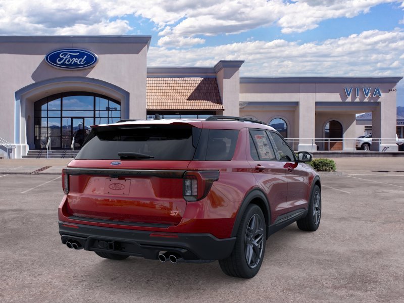 New 2026 Rapid Red Metallic Tinted Clearcoat Ford ST image 8