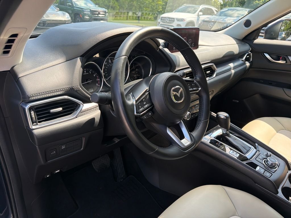 Used 2017 Deep Crystal Blue Mica Mazda Touring image 30