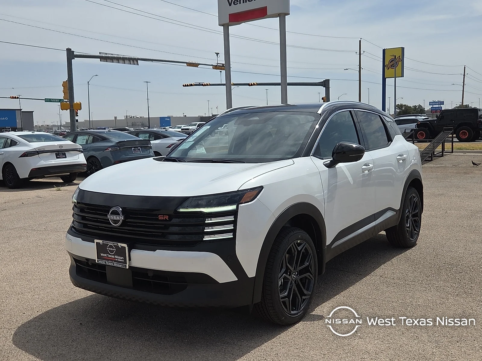 New 2027 XAB 2T White Black Nissan SR Front-Wheel Drive image 1