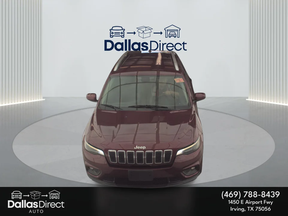 Used 2019 Velvet Red Pearlcoat Jeep Latitude Plus image 3