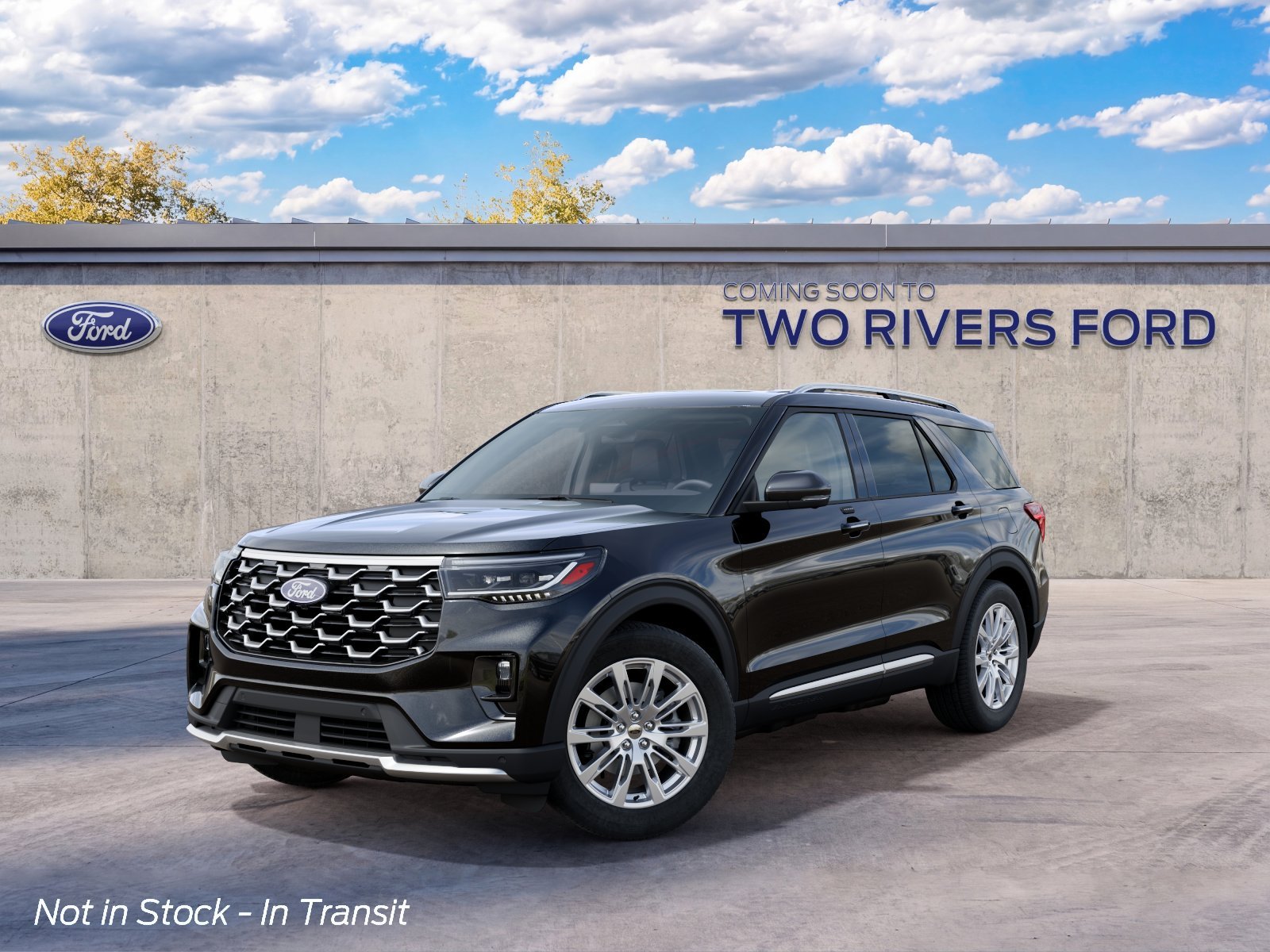 New 2027 Agate Black Metallic Ford Platinum™ image 2