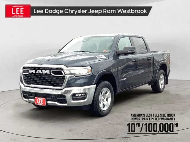 New 2026 Forged Blue Metallic Ram BIG HORN CREW CAB 4X4 5
