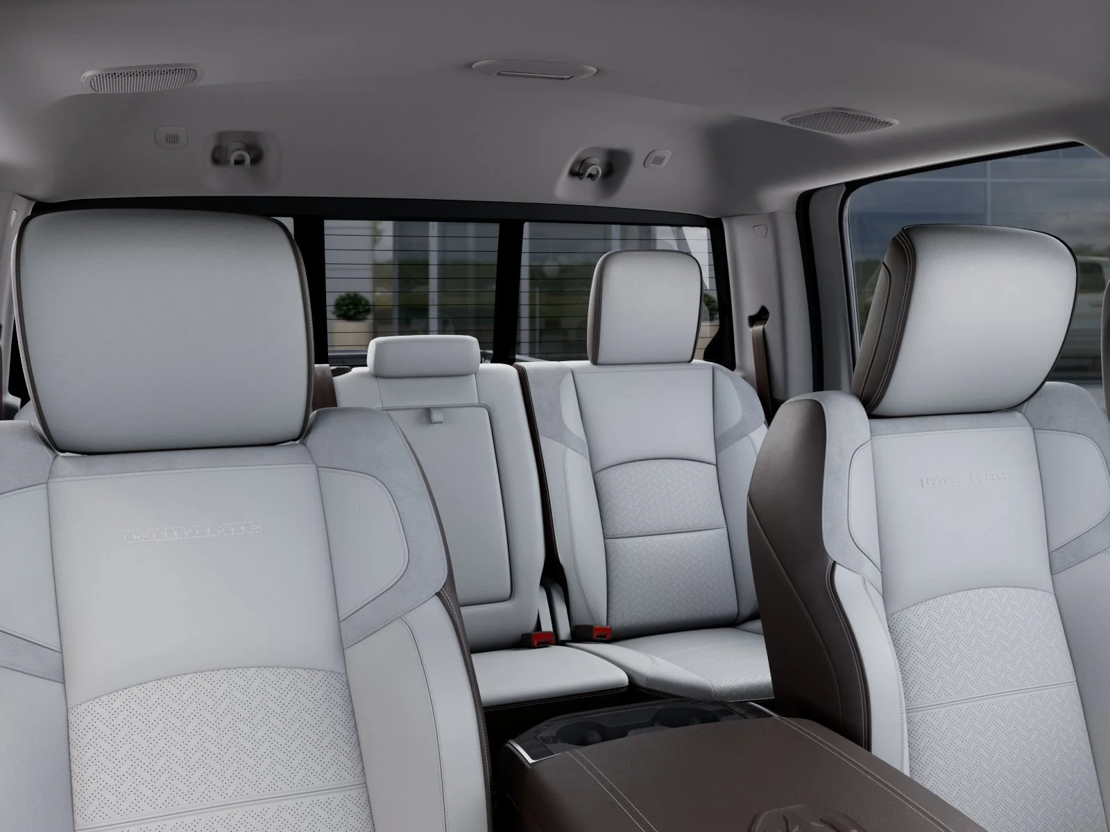 New 2026 Bright White Clear-Coat Exterior Paint RAM Laramie image 28
