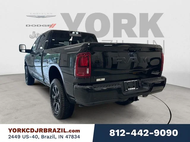 New 2026 Diamond Black Crystal Pearl-Coat Exterior Paint RAM Laramie image 3