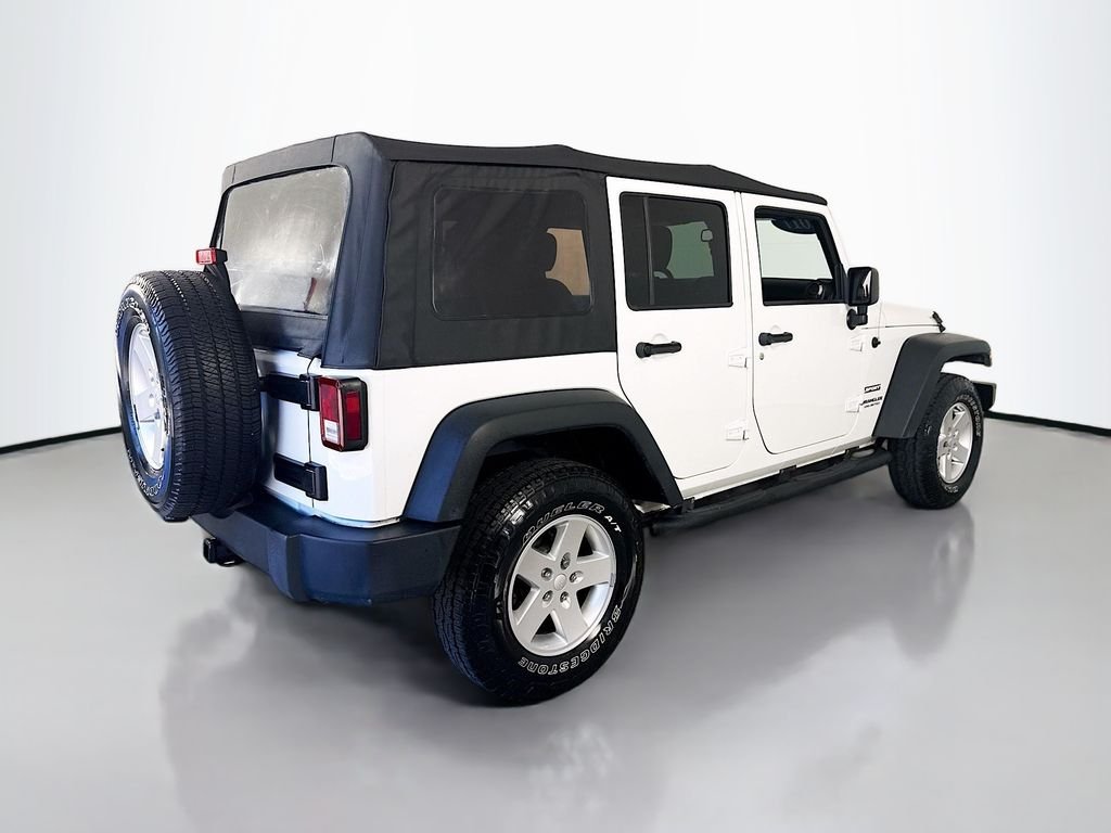Used 2017 Bright White Clearcoat Jeep Sport image 12