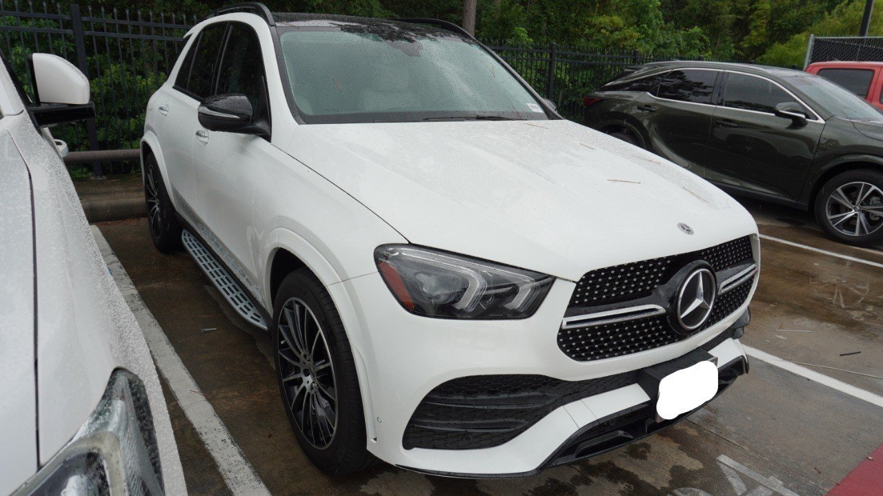 Used 2022 White Mercedes-Benz GLE 350 image 3