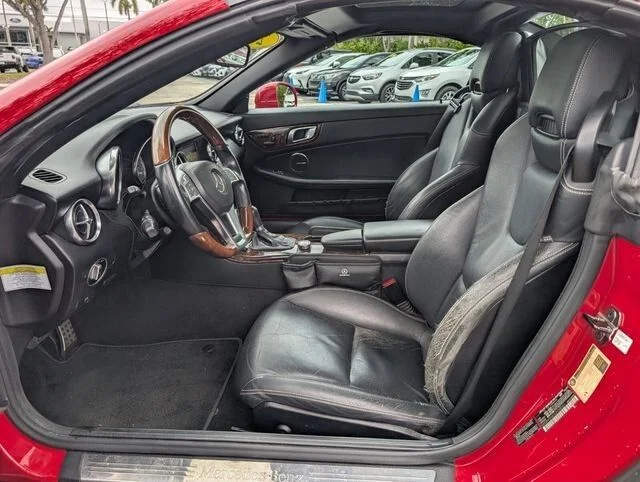 Used 2012 Red Mercedes-Benz SLK 350 image 11
