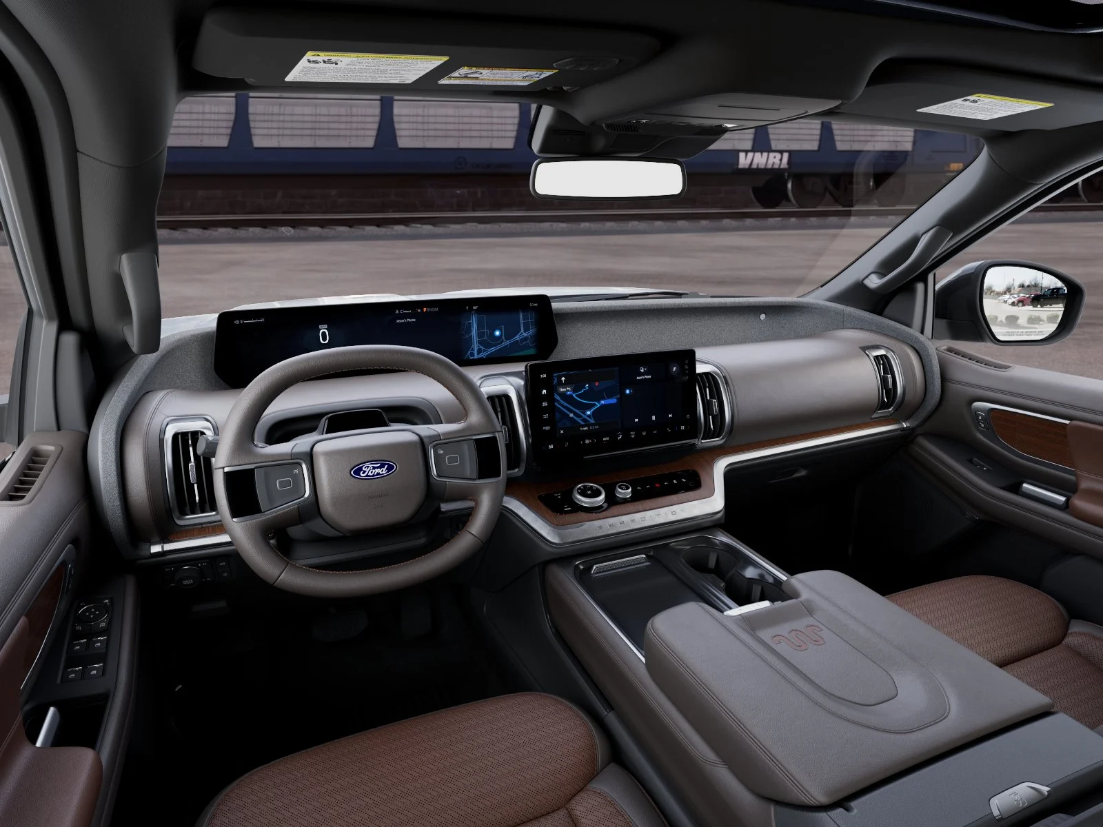New 2027 Glacier Gray Metallic Tri-Coat Ford King Ranch® image 9