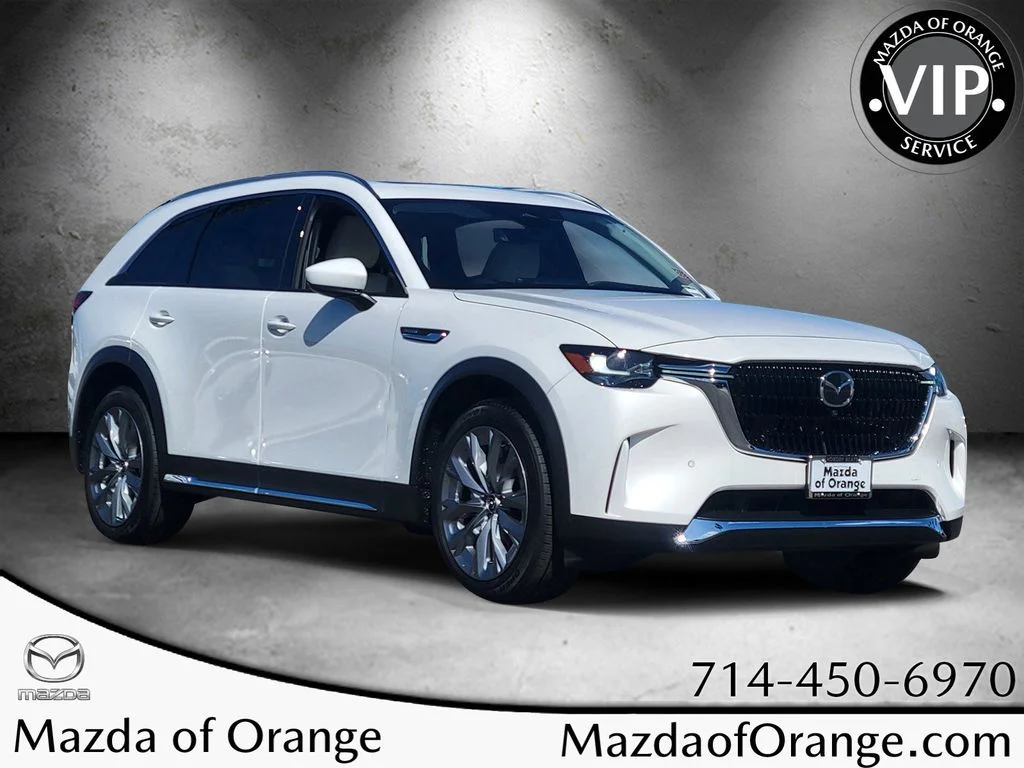 New 2026 Mazda CX-90 3.3 Turbo Premium Plus AWD SUV in Orange
