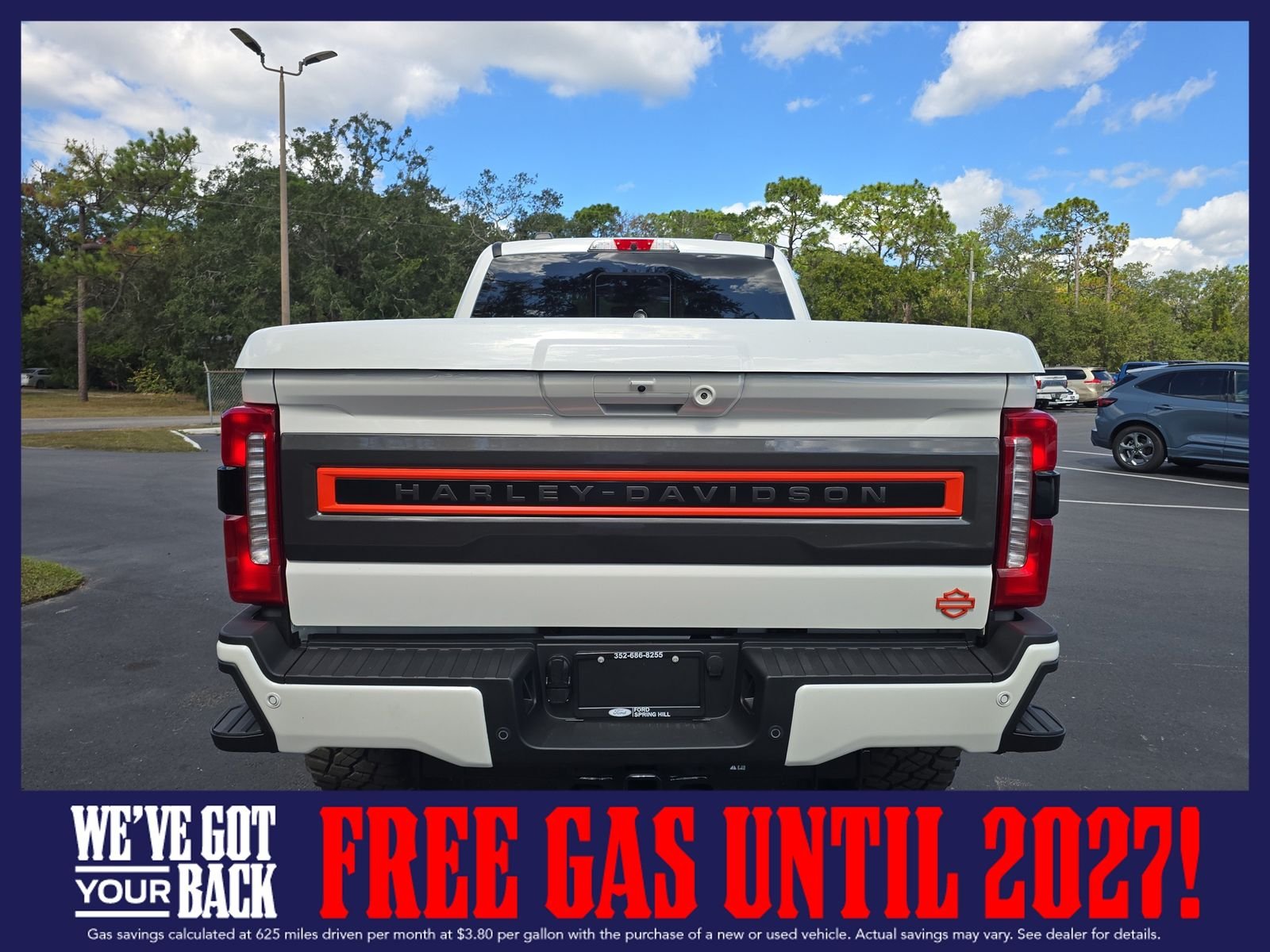 New 2026 Star White Metallic Tri-Coat Ford Lariat image 6