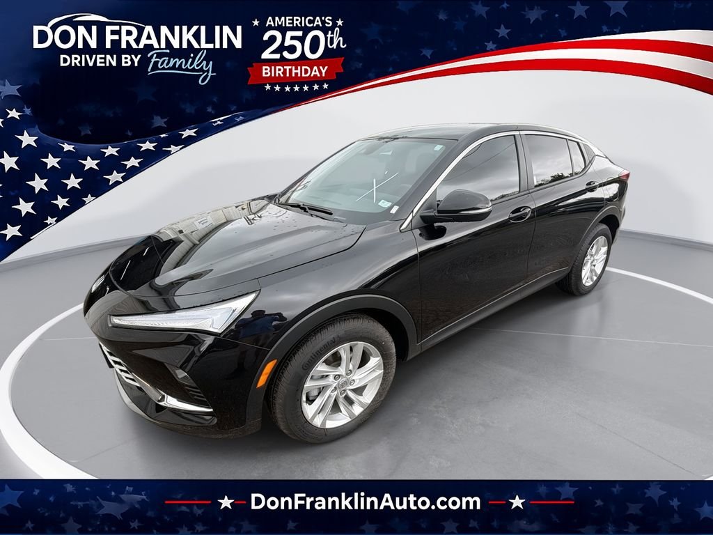 Used 2024 Black Buick Preferred image 1