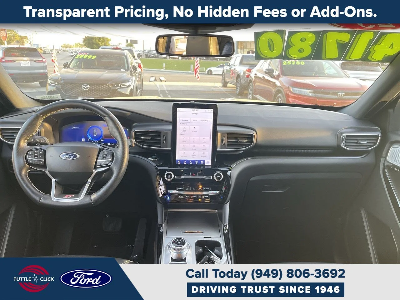 Used 2023 AGATE BLACK METAL Ford ST image 2