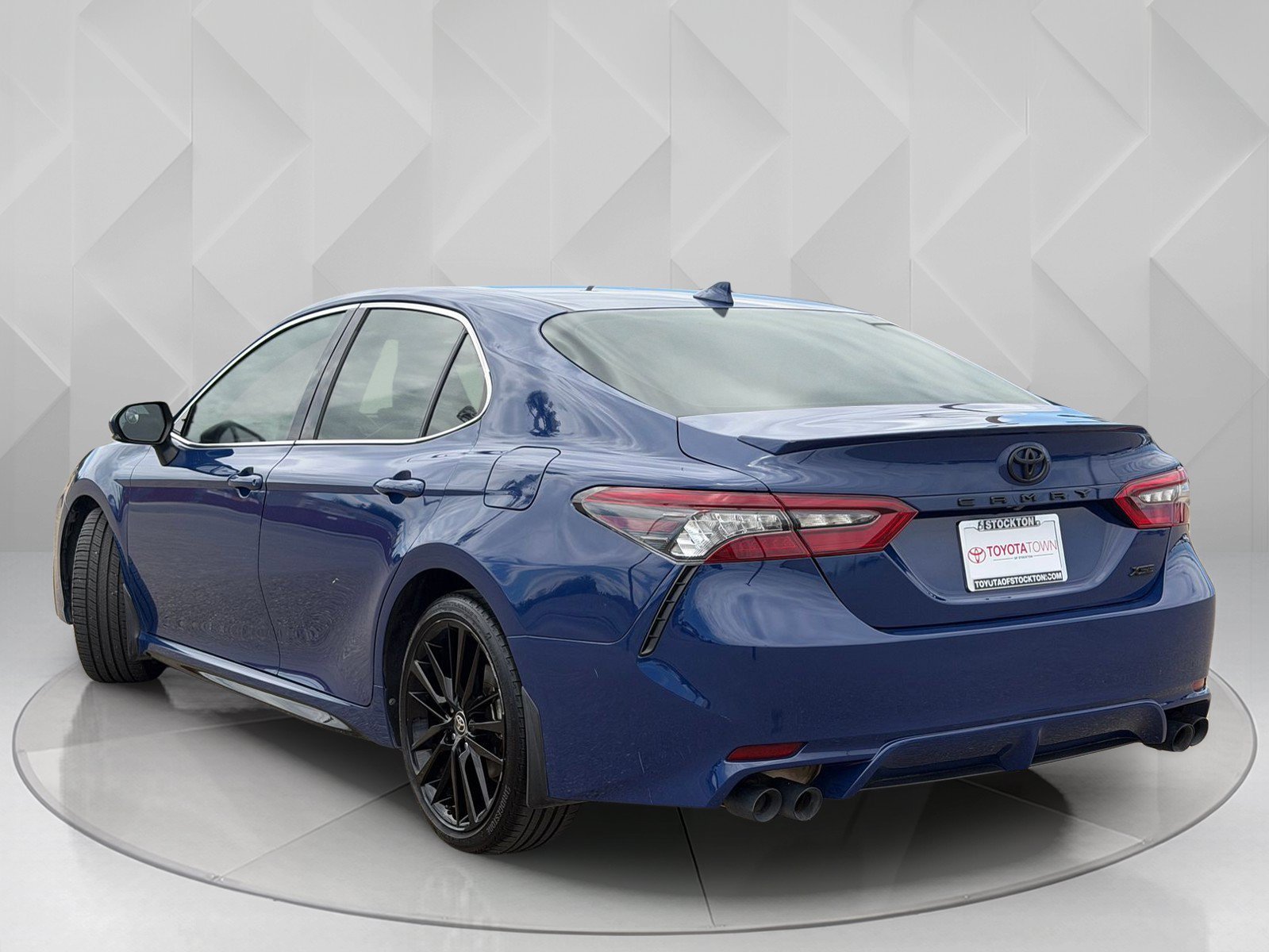 Used 2023 Reservoir Blue Toyota XSE image 3