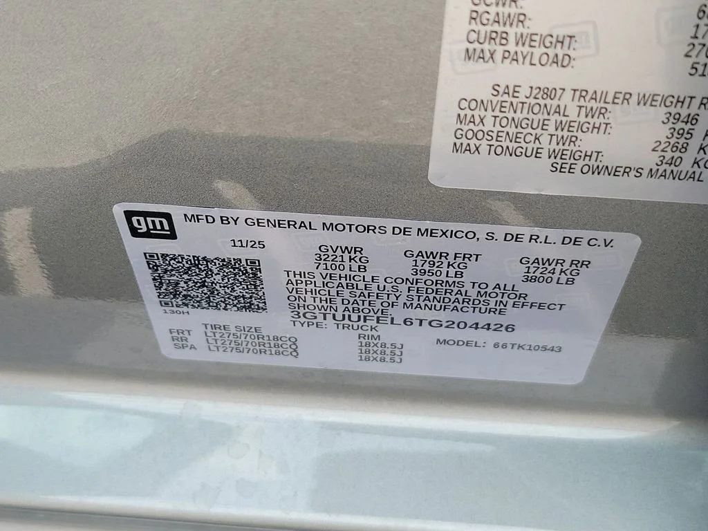 New 2026 Sterling Metallic GMC AT4X image 51