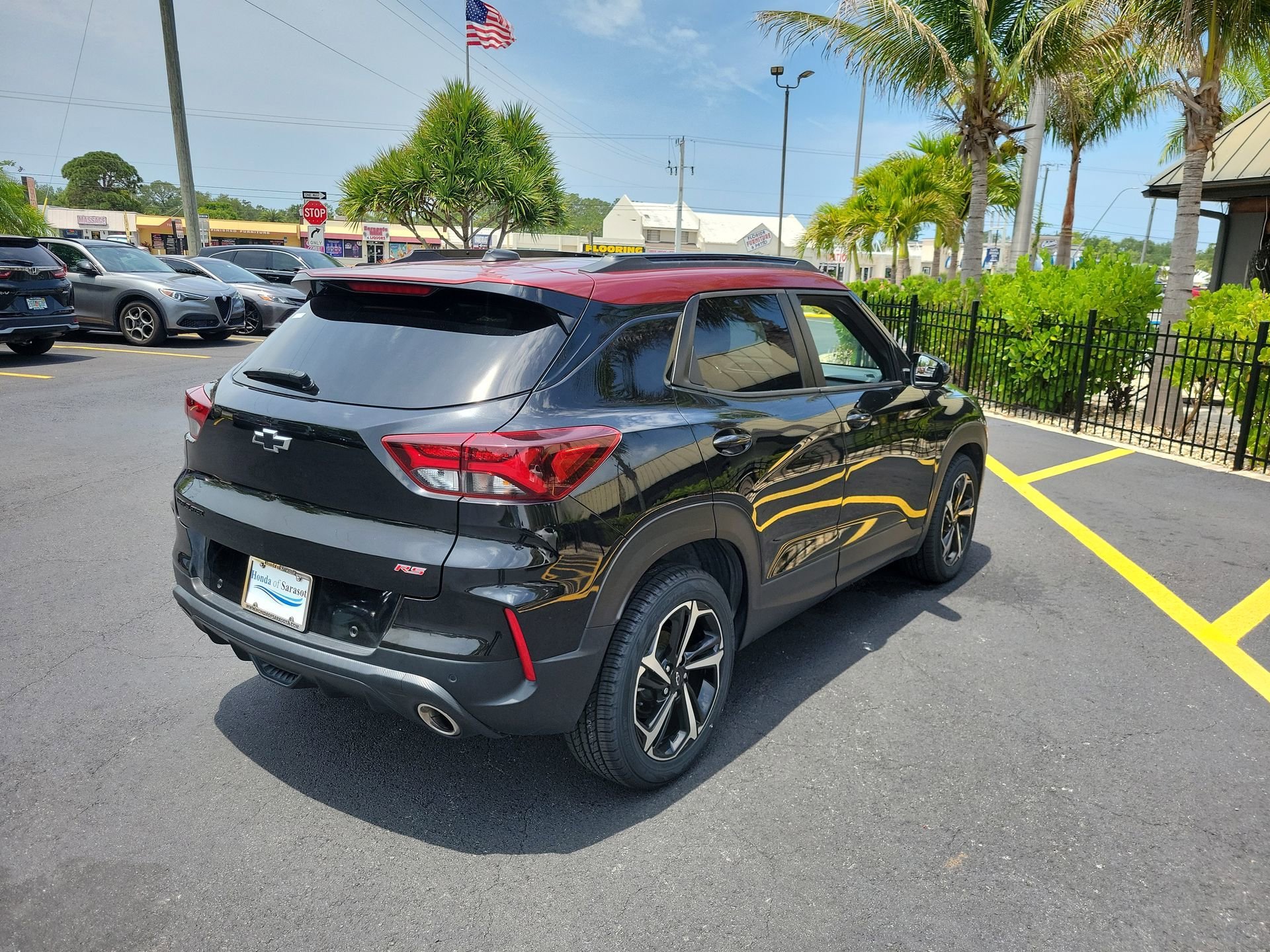 Used 2022 Mosaic Black Metallic Chevrolet RS image 6