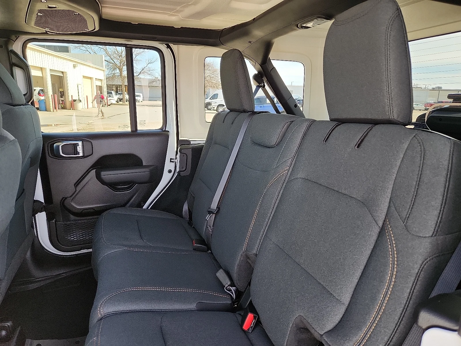 New 2026 Bright White Clear-Coat  Paint Jeep 4-DOOR SPORT S image 10
