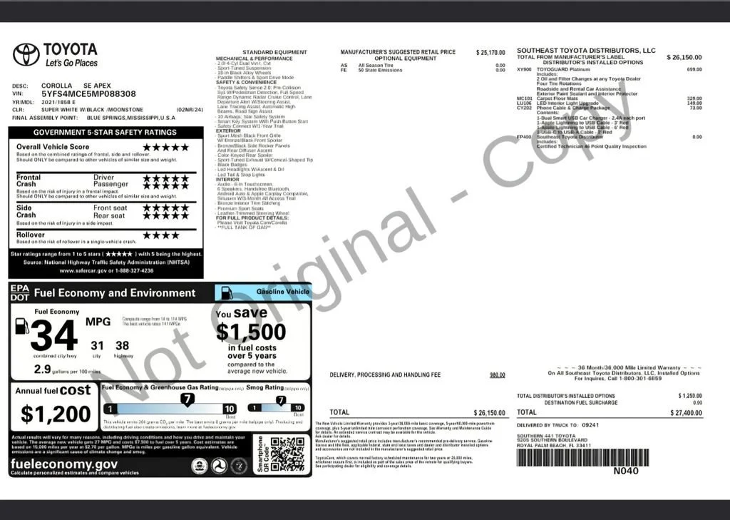 5YFS4MCE5MP088308
