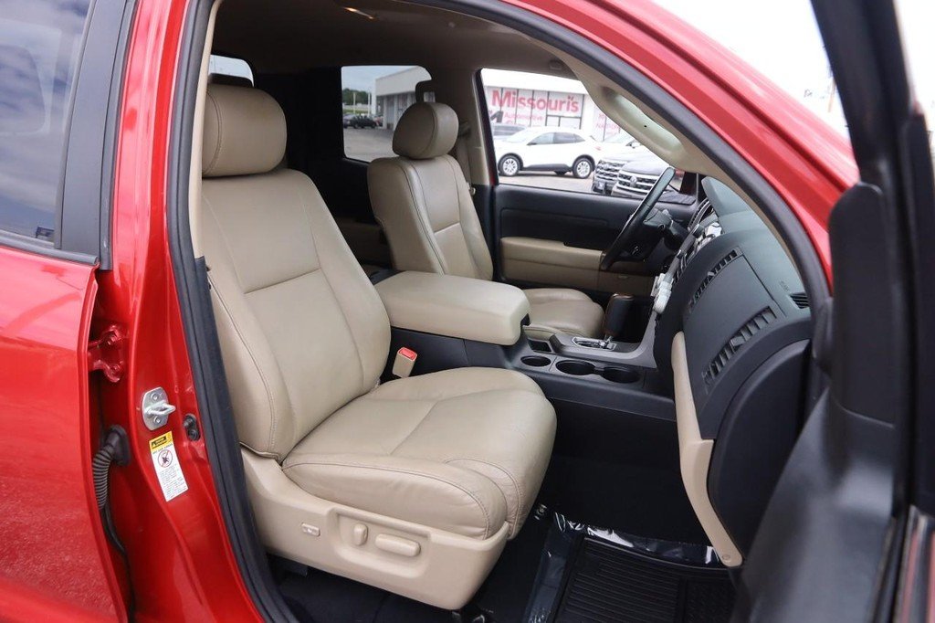 Used 2012 Barcelona Red Metallic Toyota Double Cab 5.7L V8 6-Spd AT LTD (Natl) image 24