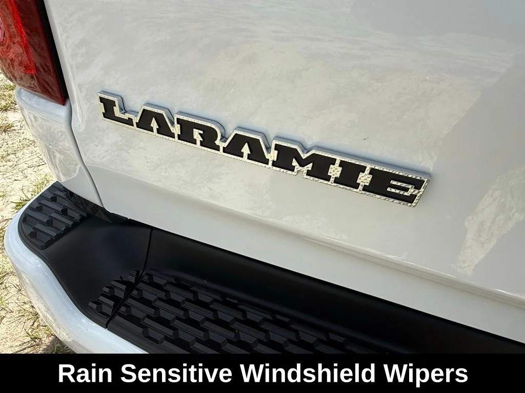 New 2026 Bright White Clear-Coat Exterior Paint RAM Laramie image 33