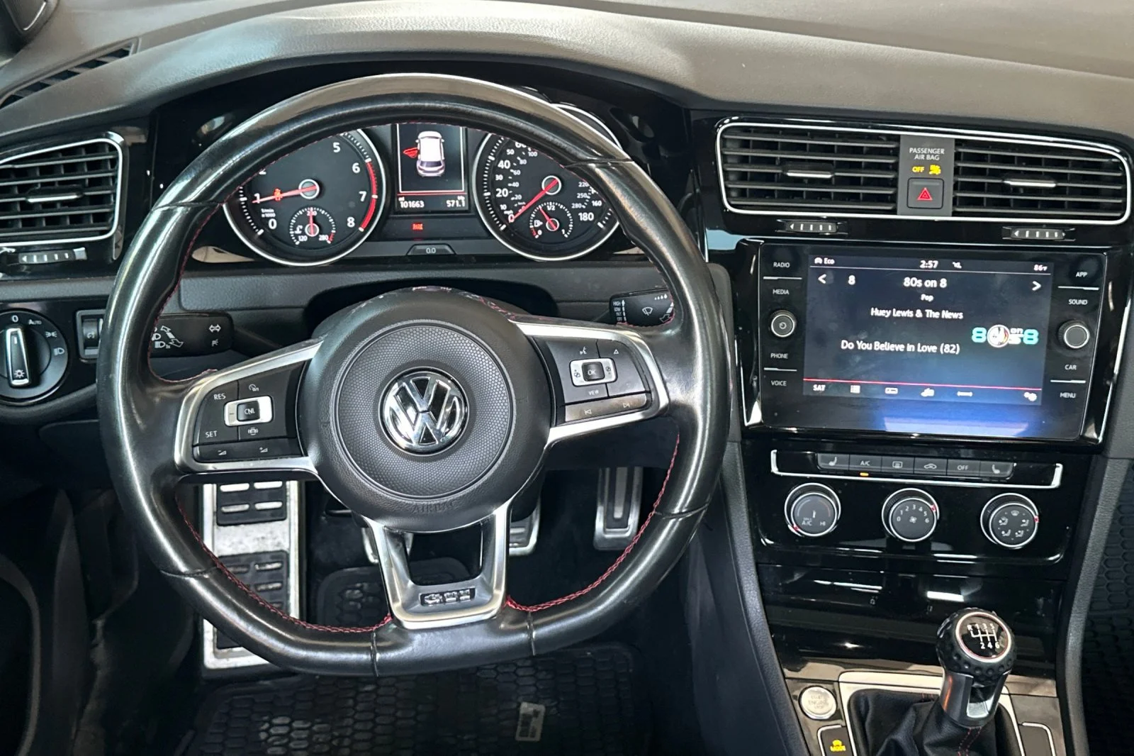 Used 2019 White Volkswagen Rabbit Edition image 14
