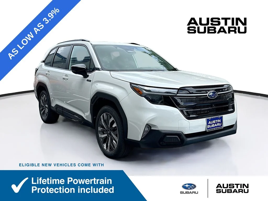 New 2026 White Subaru Touring Hybrid image 1