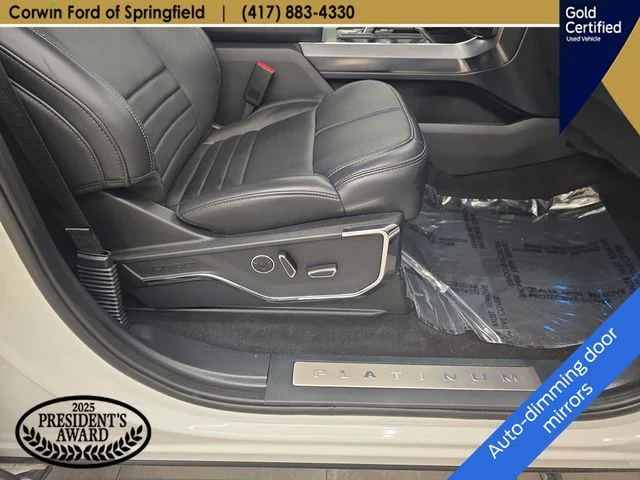 Certified Used 2025 Star White Ford Platinum image 11