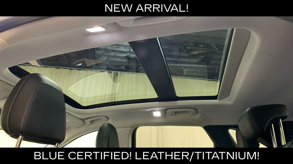 Certified Used 2022 White Metallic Ford Titanium image 25