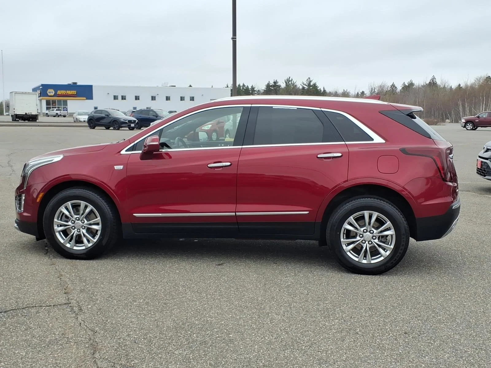 Used 2020 Red Cadillac Premium Luxury image 8