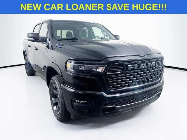 New 2026 Diamond Black Crystal Pearlcoat RAM Big Horn/Lone Star image 1